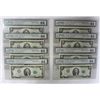 Image 1 : 8-1976 FEDERAL RESERVE NOTES (KANSAS CITY BRICK) PMG 64'S