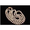 Image 2 : ONE STRAND OF ROUND WHITE JAPANESE AKOYA CULTURED PEARLS, CONSISTING OF PEARLS WITH THE FOLLOWING