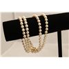 Image 5 : ONE STRAND OF ROUND WHITE JAPANESE AKOYA CULTURED PEARLS, CONSISTING OF PEARLS WITH THE FOLLOWING