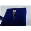 Image 2 : ONE LADIES WHITE GOLD FOUR CLAW DIAMOND RING, STAMPED 14KT. SET WITH ONE (1) ROUND BRILLIANT CUT