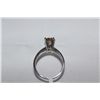 Image 4 : 14KT WHITE GOLD LADIES SOLITAIRE DIAMOND RING. STAMPED 14KT. SET WITH APPROX. 1.20 CARAT ROUND