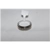 Image 3 : STERLING SILVER DIAMOND RING. STAMED 925, NATURAL DIAMOND: 0.41 CARATS. ROUND CUT, SI3-I3,
