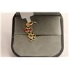 Image 2 : 22KT YELLOW GOLD SAPPHIRE RUBY PENDANT. STAMPED 22K. GEMSTONE: 1.00 CARAT, PEAR ROUND AND OVAL CUT.