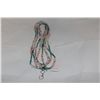 Image 1 : ONE LARGE VARIOUS LENGTH'S OF LINK FANCY BEAD, SHAPE COMBINED WITH STERLING SILVER FANCY BEAD.
