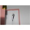 Image 2 : 14KT WHITE GOLD DIAMOND RING, SET WITH NATURAL DIAMOND 0.06 CARAT, ROUND CUT, VS-SI, G-H COLOUR
