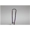 Image 1 : STERLING SILVER AMETHYST BRACELET. NATURAL AMETHYST 28.90 CARAT, SLIGHTLY INCLUDED, OVAL CUT, LIGHT