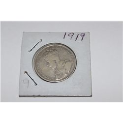 1919 CANADA SILVER HALF DOLLAR