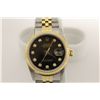 Image 2 : ONE MENS ROLEX OYSTER PERPETUAL, DATEJUST. THE WATCH HAS AN AUTOMATIC CHRONOMETER MOVEMENT WITH A