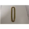 Image 2 : ONE 18KT YELLOW GOLD ROPE STYLE CHAIN NECKLACE. THE CHAIN WEIGHTS 19.30 GRAM AND IS 60 CM LONG.
