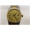 Image 2 : ONE MENS ROLEX OYSTER PERPETUAL, DATEJUST. THE WATCH HAS AN AUTOMATIC CHRONOMETER MOVEMENT WITH A