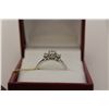 Image 2 : ONE LADIES 18KT WHITE GOLD DIAMOND SET TRINITY DESIGN DRESS RING. THE TOTAL DIAMOND WEIGHT IS