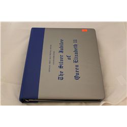 OFFICIAL FIRST DAY POSTAL COVERS COMMEMORATING THE SILVER JUBILEE OF QUEEN ELIZABETH II
