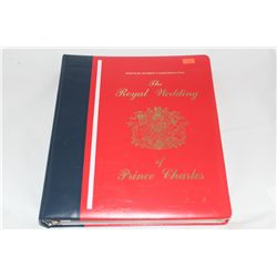 POSTAGE STAMPS COMMEMORATING THE ROYAL WEDDING OF PRINCE CHARLES