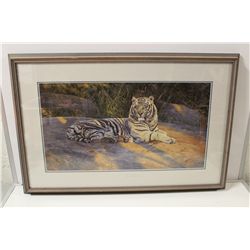 ANTHONY GIBBS, LIMITED EDITION FRAMED PRINT, SIGNED AND NUMBERED 58/1500