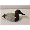 Image 1 : HAND CARVED CANVASBACK DRAKE, SIGNED WAYNE JONES DATED 1991