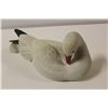 Image 1 : HAND CARVED ROSS' GOOSE, SIGNED WAYNE JONES, DATED 95