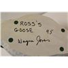 Image 3 : HAND CARVED ROSS' GOOSE, SIGNED WAYNE JONES, DATED 95