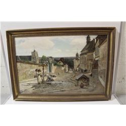 SIR DAVID MURRAY (SCOTTISH 1849-1933) OIL ON CANVAS, SIGNED DAVID MURRAY LOWER LEFT 24" X 36"