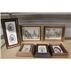 Image 1 : LOT OF 6 ANTON PIECK 3D FRAMED ART PIECES