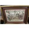 Image 2 : LOT OF 6 ANTON PIECK 3D FRAMED ART PIECES
