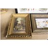 Image 2 : LOT OF 3 SMALL PRINT AND PAINTINGS. SIGNED "HILL" ONE POST CARD SIZE PRINT, CLARENCE GAGNON, RCA