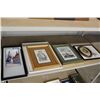 Image 1 : LOT OF 9 ASSORTED SMALL FRAMED PRINTS