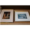 Image 5 : LOT OF 9 ASSORTED SMALL FRAMED PRINTS