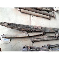 WOODEN TRIPLE SINGLE TREES