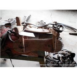 WOODEN SADDLE