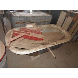 CAST IRON 5 FOOT BATH TUB