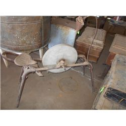 FOOT DRIVE GRINDING WHEEL