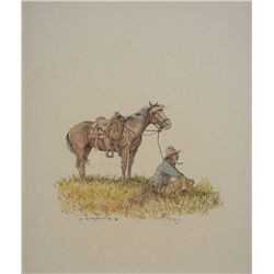 Olaf Wieghorst-Resting