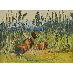 Robert Lougheed-Alaska Moose