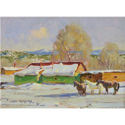 John Moyers-The Green House, Villanueva, NM