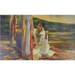 Thomas P. Darro-Weaving In Pine Country