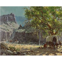 Olaf Wieghorst-Canyon Camp