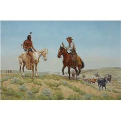 Byron Wolfe-On the Chisholm Trail