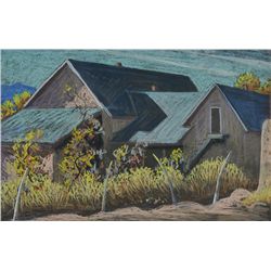 Albert Schmidt-Blue Roof - Morning Sun