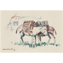 LaVerne Nelson Black- Two Pack Mules