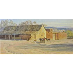 Wayne E. Wolfe-Day's End at Los Golondrinas