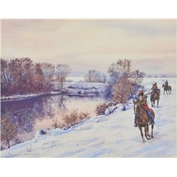 Hubert Wackermann-Kiowa Hunting Party