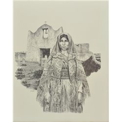 Paul Calle-Woman of Santa Clara