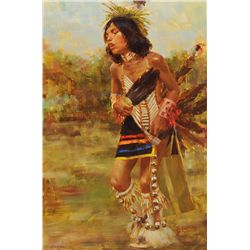 Mike Desatnick-Indian Boy Dancer
