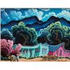 Image 1 : Kim Douglas Wiggins-Spring Shower, Santa Fe