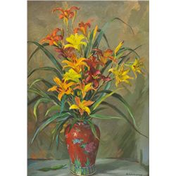 Fritz Werner-Daylilies