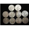 Image 2 : 10 ASSORTED 1940'S MERCURY DIMES AU/UNC