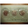 Image 1 : 1980 P/D/S SBA DOLLAR SOUVENIR SET