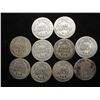 Image 2 : 10 ASSORTED BARBER DIMES