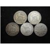 Image 1 : 1920,21,23,26 & 28 GREAT BRITAIN SILVER 6 PENCE