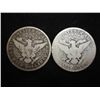 Image 2 : 1907-P & D BARBER HALF DOLLARS